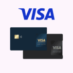 Cartões Visa com logo