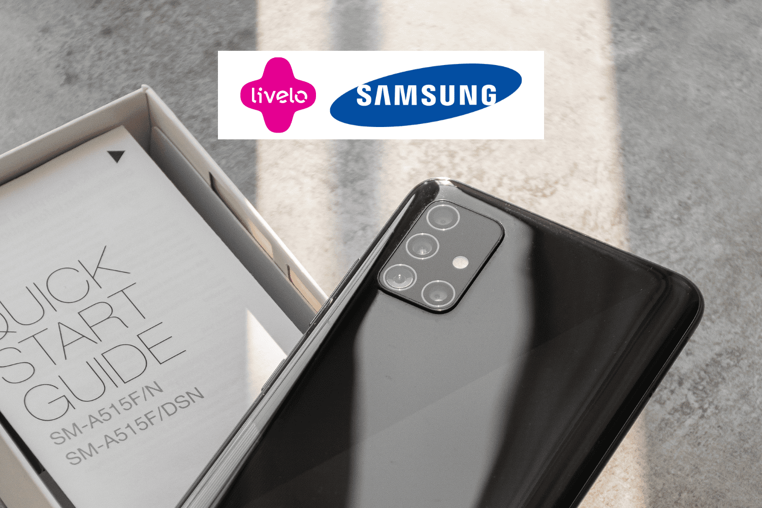 celular samsung com logo Livelo e Samsung 10 pontos Livelo