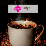 xícara de café com logo Livelo e Coffee++ 13 pontos Livelo