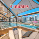 hotel em Dubai com cinco estrelas com logo Emirates
