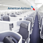 cabines de avião da American Airlines AAdvantage