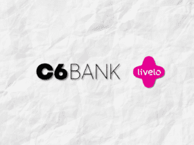 imagem com logo C6 Bank e Livelo