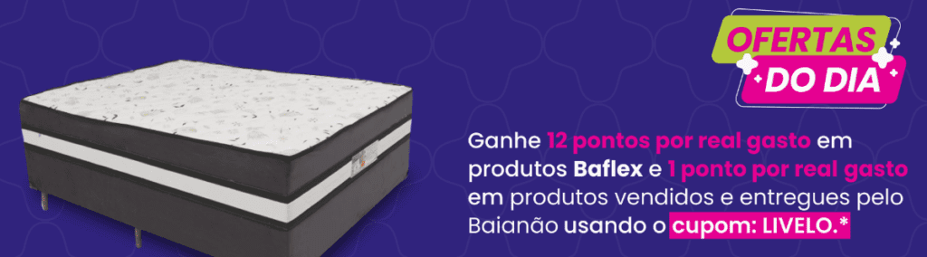 12 pontos Livelo com baianão