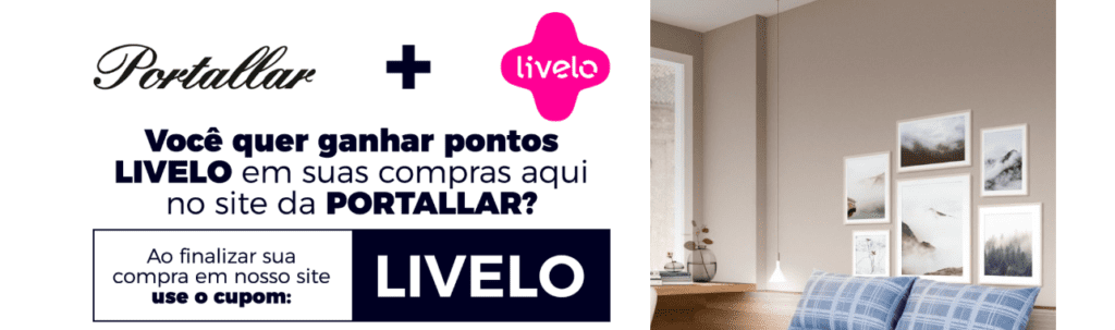 até 15 pontos livelo com portallar