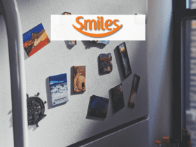 geladeira com logo pontos Smiles