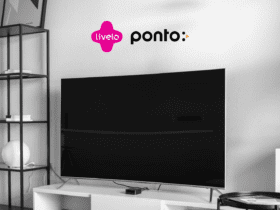 televsão com logo Livelo e ponto 6 pontos Livelo