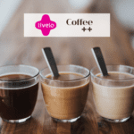 xícaras de café com logo Livelo e Coffee++ 10 pontos Livelo
