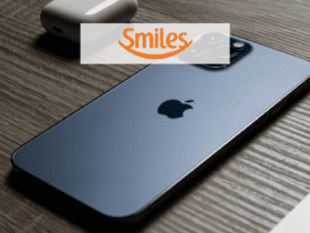 iphone com logo Smiles pontos Smiles