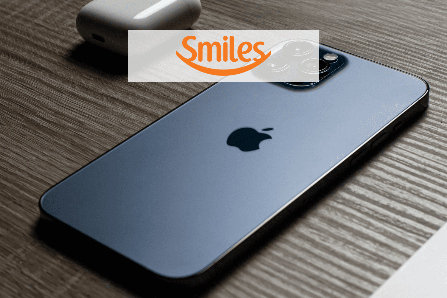 iphone com logo Smiles pontos Smiles
