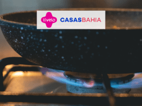 panela no fogo com logo Livelo e Casas Bahia 8 pontos Livelo