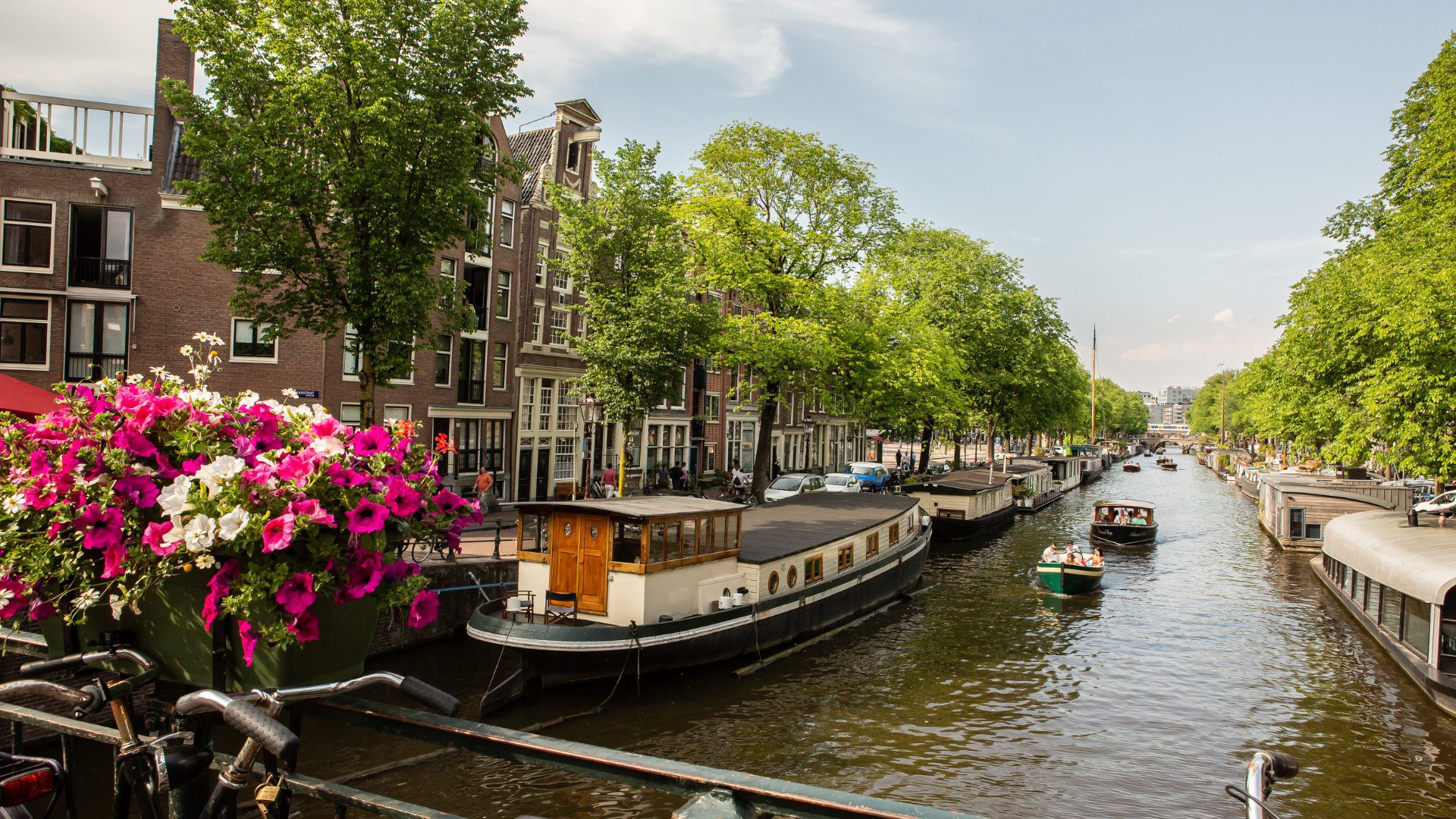 Canais de Amsterdam 