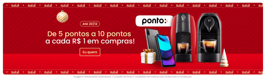 até 10 pontos Esfera com o Ponto