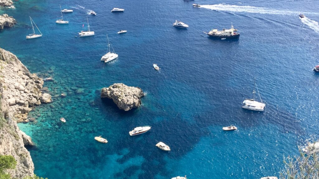 Passeio de Barco em Capri