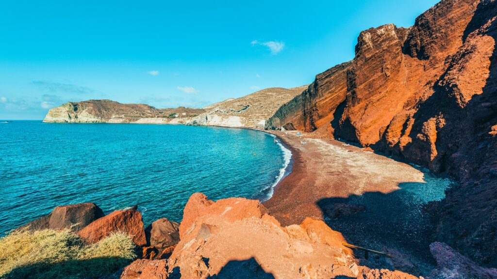 Praia Vermelha de Santorini