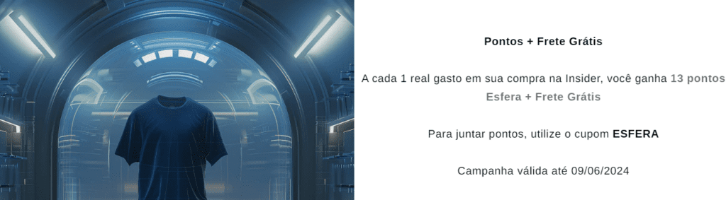 13 pontos Esfera com a Insider