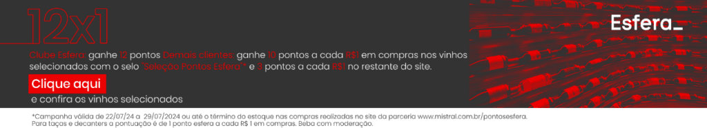 até 12 pontos Esfera com a Mistral