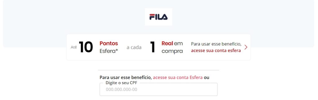 Ganhe até 10 pontos Esfera por real gasto na Fila