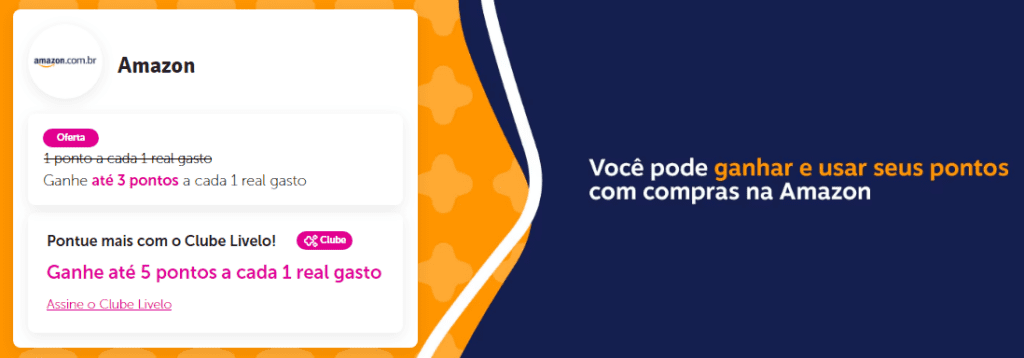 Ganhe até 12 pontos Livelo por real gasto com a Beleza Web.
