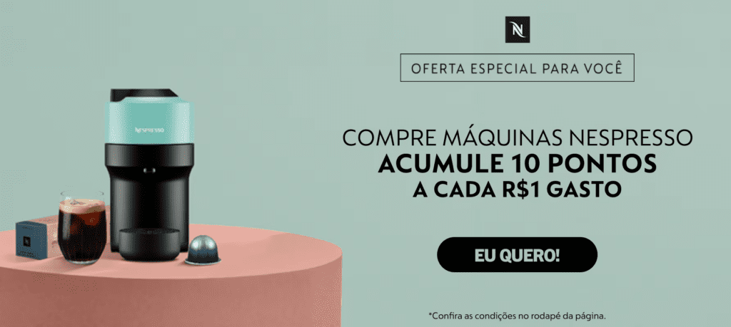 Acumule até 10 pontos Livelo por real gasto na Casas Bahia