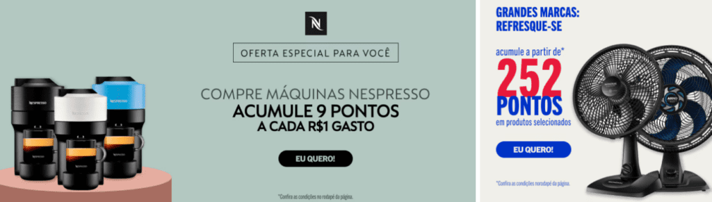 até 9 pontos Livelo com a Casas Bahia