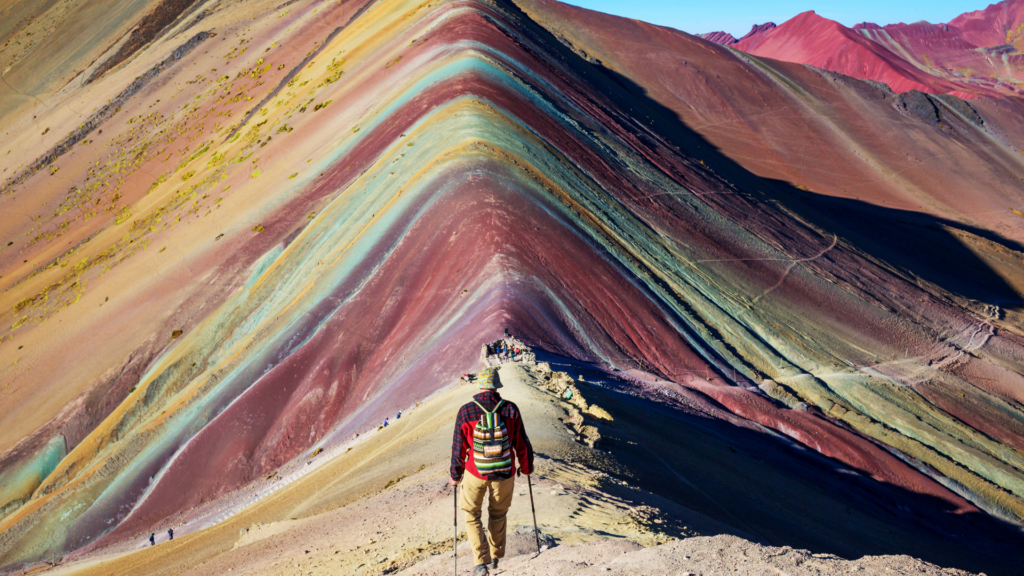 Rainbow Mountain, no Peru - imagem kamchatka