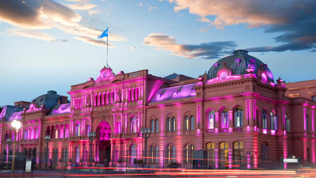 Casa Rosada - imagem por Grafissimo