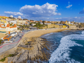 Cidade de Cascais em Portugal