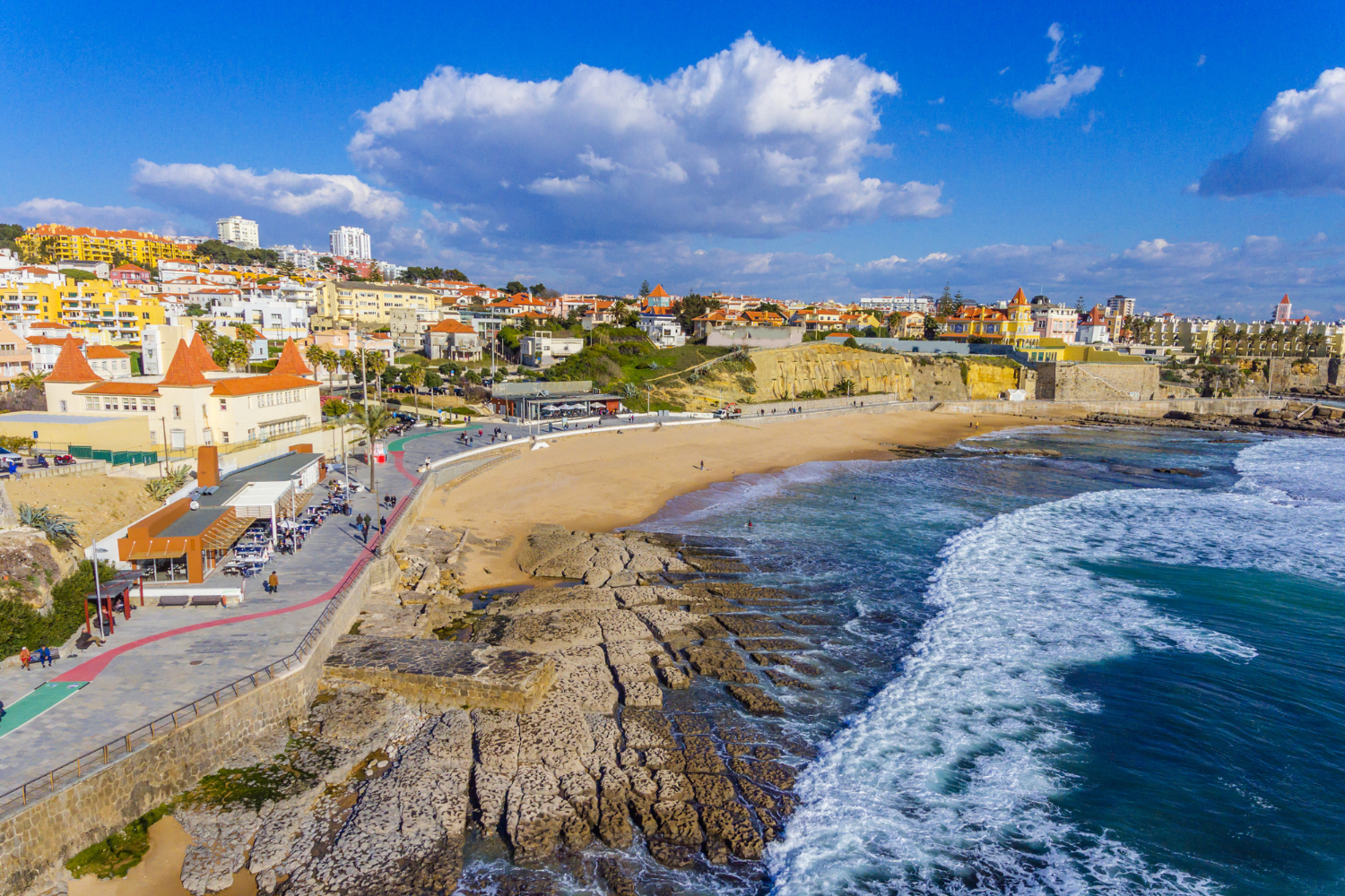Cidade de Cascais em Portugal