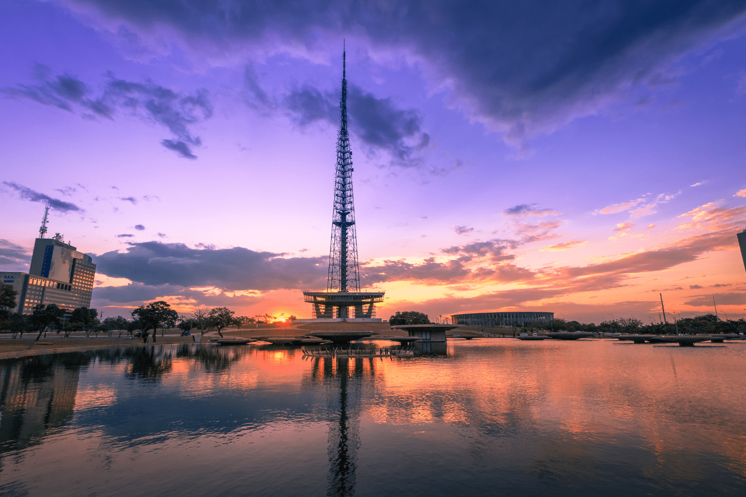 Pôr do sol em Brasília - imagem diegograndi