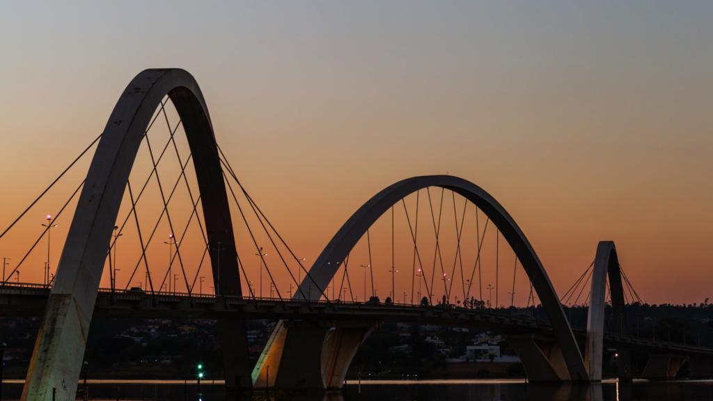 Pôr do Sol em Brasília - imagem: Carlos Grillo