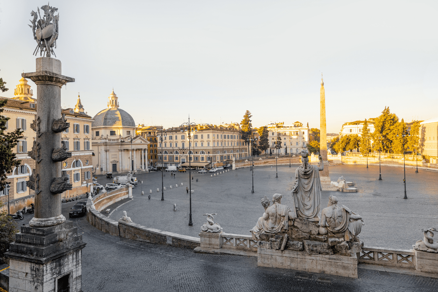 piazza del popolo - imagem RossHelen