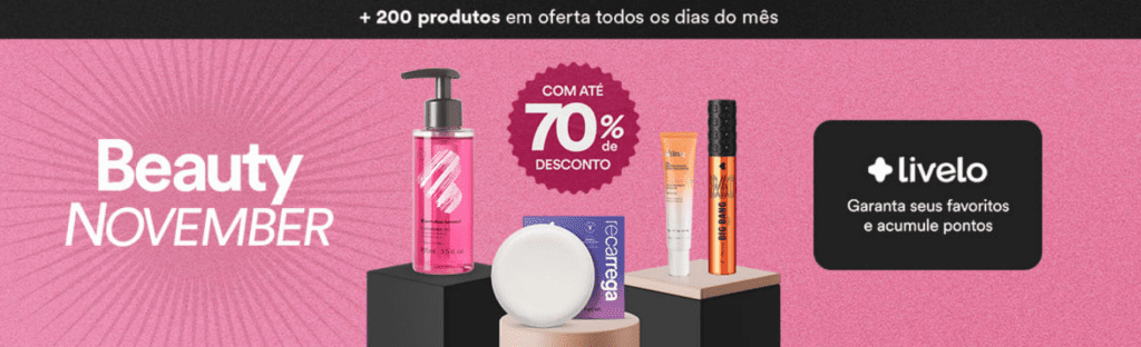 até 10 pontos Livelo com a Quem disse, Berenice