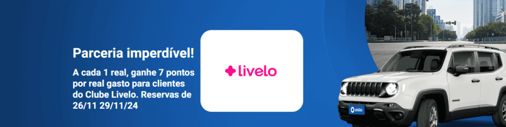 7 pontos Livelo com a Unidas
