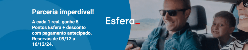 até 5 pontos Esfera com a Unidas