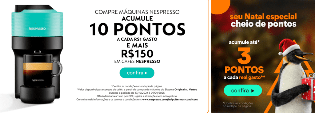 até 8 pontos Livelo com o PontoFrio