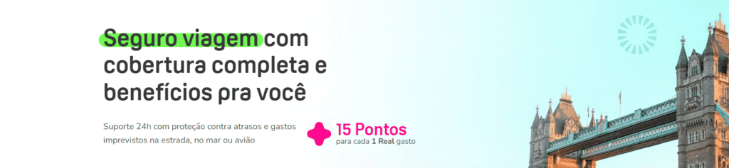 até 15 pontos Livelo com a Ciclic Seguros Viagem