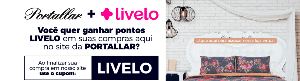 até 6 pontos Livelo com a Portallar