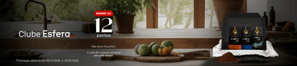12 pontos Esfera com a Coffee++