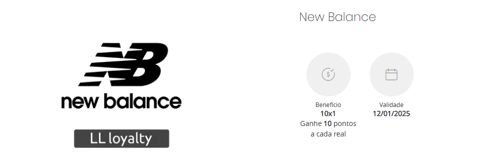 10 pontos Esfera com a New Balance