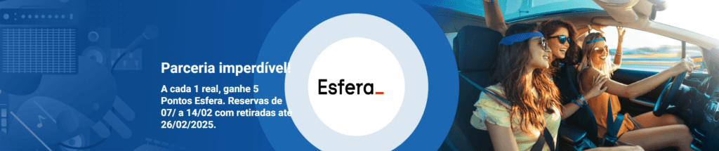 Ganhe 5 pontos Esfera com a Unidas