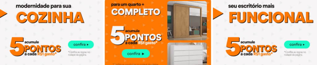 Ganhe até 5 pontos Livelo com o PontoFrio