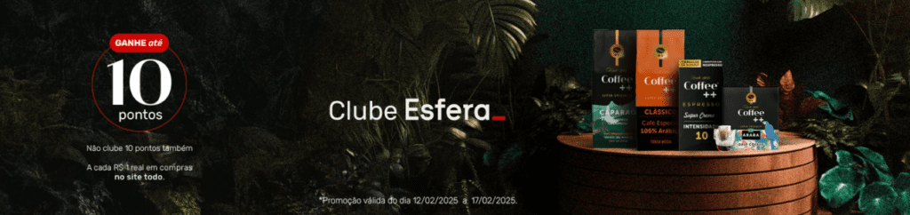 10 pontos Esfera com a Coffee++