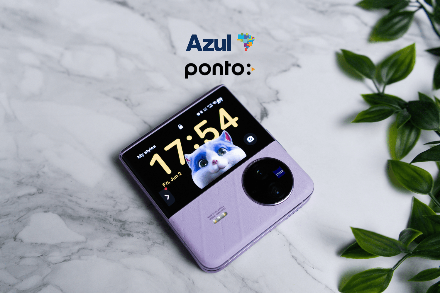 17 pontos azul