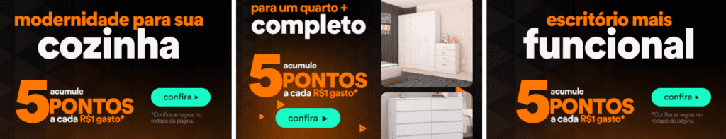 Ganhe até 5 pontos Livelo com o PontoFrio