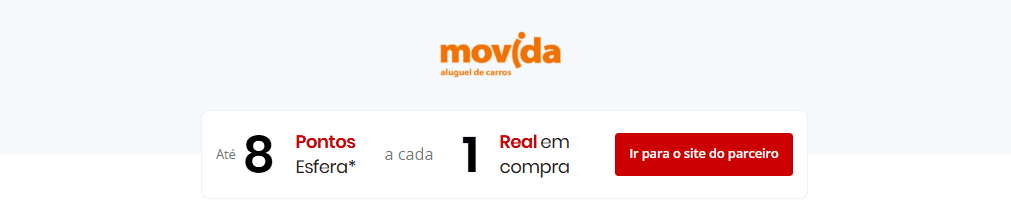 Ganhe 8 pontos Esfera com a Movida