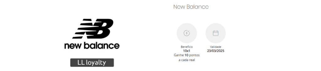 Ganhe até 10 pontos Esfera com a New Balance