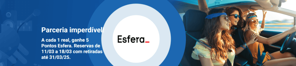 Ganhe 5 pontos Esfera com a Unidas