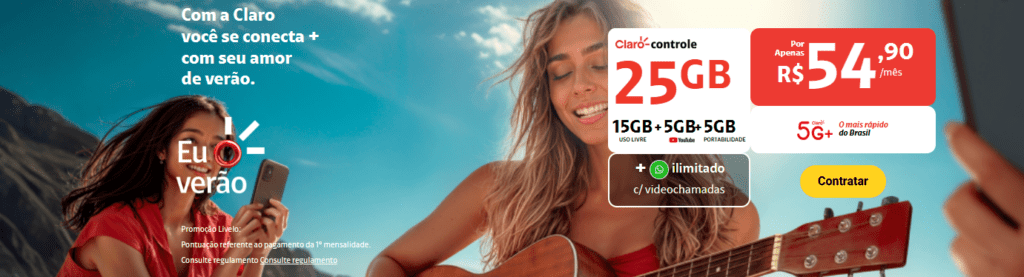 Ganhe até 8 pontos Livelo com a Claro