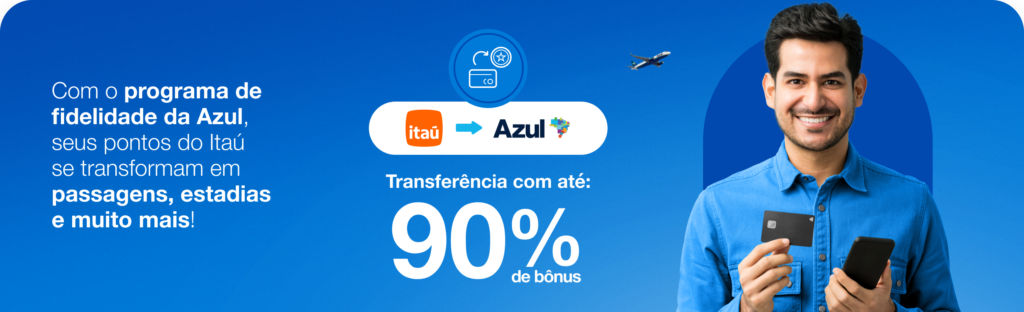 bônus azul com itaú