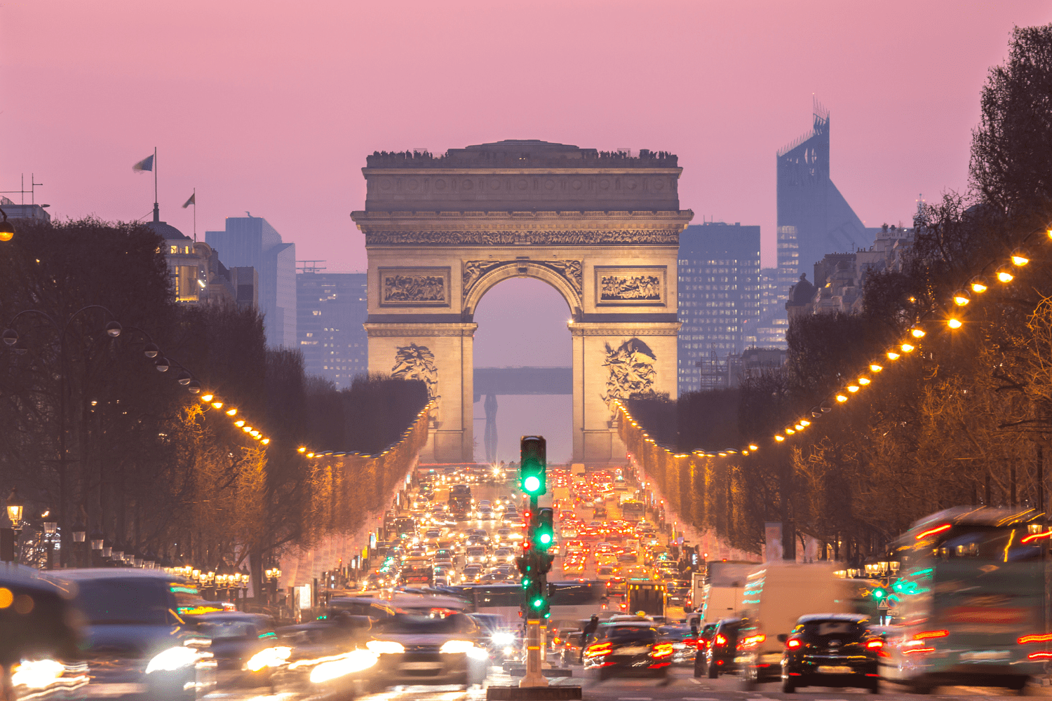 Arco do Triunfo de Paris - imagem por vichie81